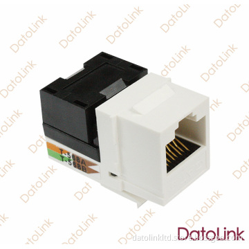 Keystone Jack, Cat5e, UTP, 180 Degree